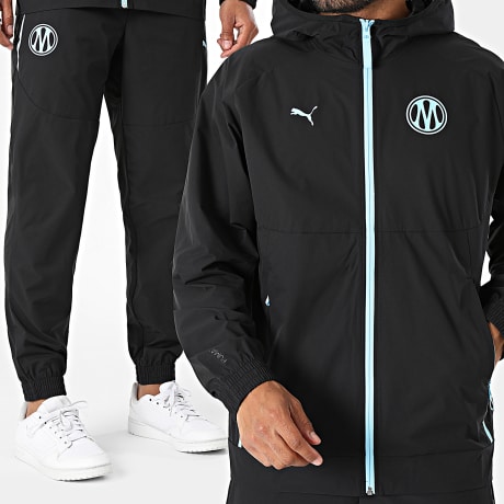 Puma - Co-ord Set Windjack en Joggingbroek OM 786449 786450 Zwart