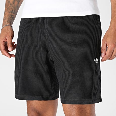 Adidas Originals - Short Jogging Texturé Essential KS4181 Noir
