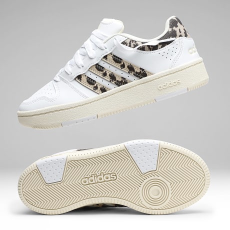 Adidas Sportkleding - Sneakers Vrouw Hoops Classic J LA3765 Footwear White Supplier Colour Cream White