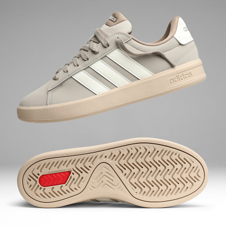 Adidas Sportswear - Baskets Grand Court 3.0 KH9533 Off White Chalky Brown Light Brown
