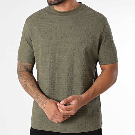 Emporio Armani - Camiseta All Over Patter EM004594-AF10762 Verde Kaki