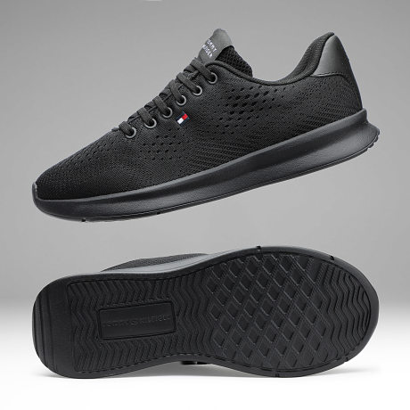 Tommy Hilfiger - Baskets Lightweight Runner Knit 5909 Black