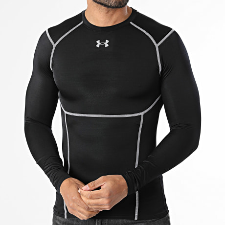 Under Armour - T-Shirts Long Sleeves HeatGear® Elite 6015384 Black