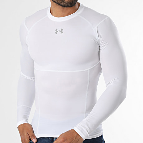 Under Armour - Tee Shirt Manches Longues HeatGear® Elite 6015384 Blanc