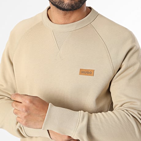 Hugo Blue - Sweat Crewneck Nevacrew 50564038 Camel