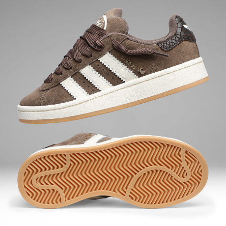 Adidas Originals - Zapatillas Mujer Campus 00s W HP3542 Earth Strata Off White Aurora Coffee