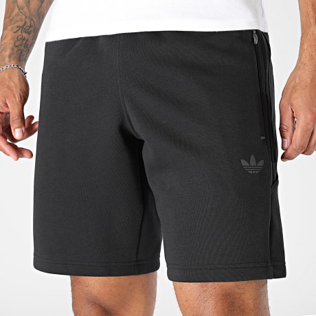 Adidas Originals - Short Jogging A Bandes Spacer Teamgeist 26 Cutline KQ8981 Noir