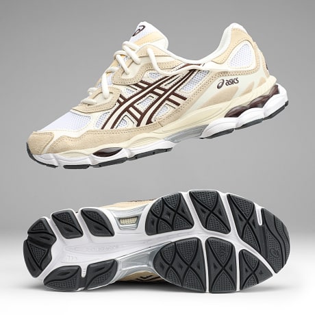 Asics - Sneakers Gel NYC 1203A383 White Roasted Coffee