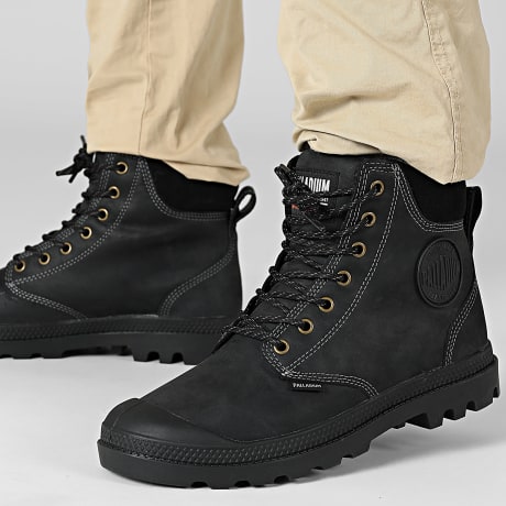 Palladium - Botas Pampa Sport Cuff Thinsulate WP 79546 Negro