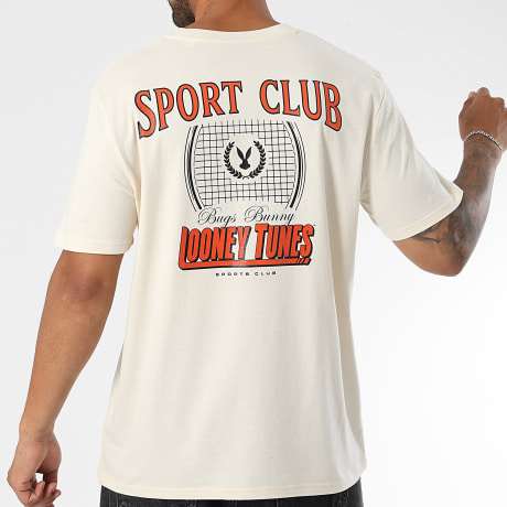 Looney Tunes - Camiseta Oversize Large Sport Club Beige
