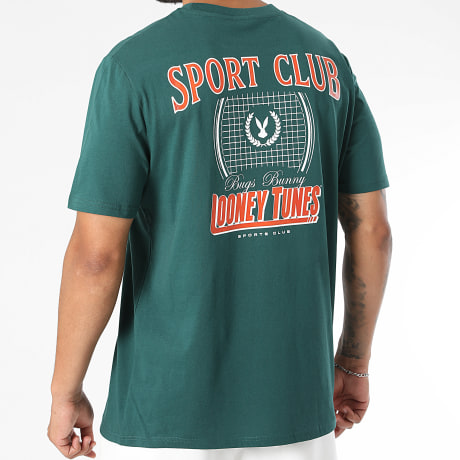 Looney Tunes - Camiseta Oversize Large Sport Club Verde Botella