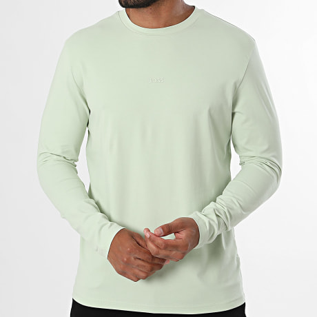 BOSS - Camiseta Manga Larga Chark 50473286 Verde Claro