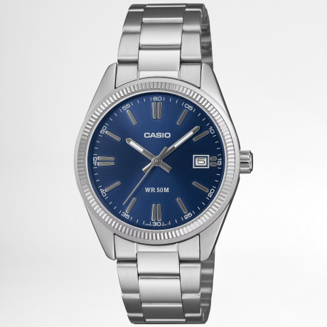 Casio - Horloge UTP-1302PD-2A1VEF Zilver Marineblauw