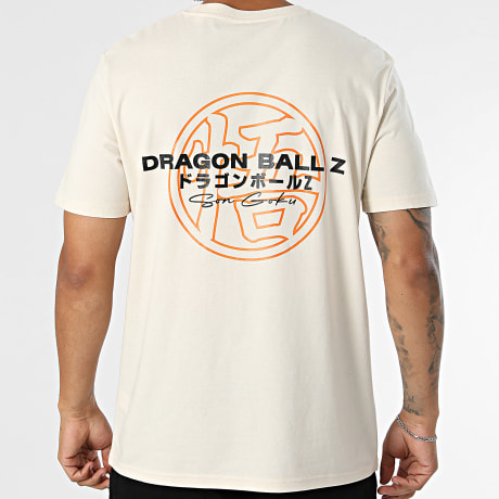Dragon Ball Z - Camiseta Oversize RPRST Kanji Beige
