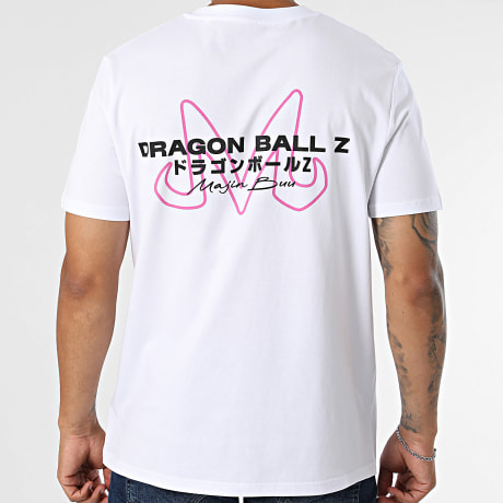 Dragon Ball Z - Camiseta Oversize M RPRST Blanco