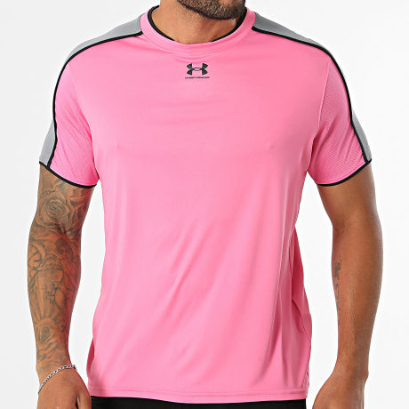 Under Armour - Tee Shirt Challenger Train 6009875 Rose Gris