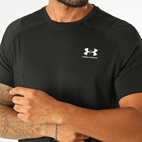 Under Armour - Tee Shirt Ajusté HeatGear Armour Fitted 1361683 Noir