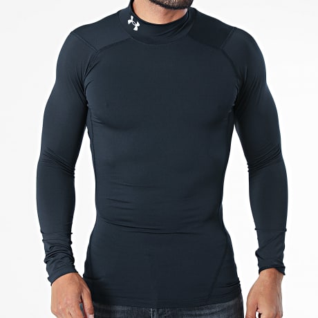 Under Armour - Tee Shirt Manches Longues HeatGear Armour Compression 1369606 Noir
