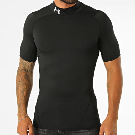 Under Armour - Tee Shirt Col Montant HeatGear Armour Compression 1372586 Noir