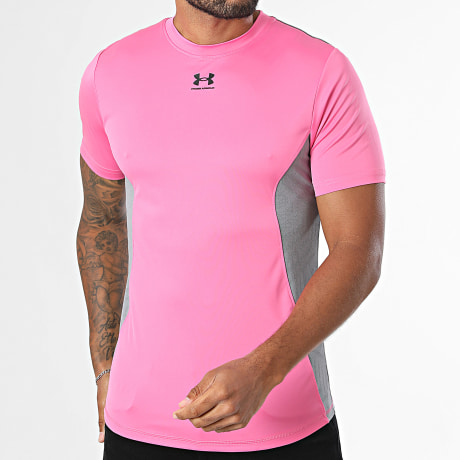 Under Armour - Tee Shirt Challenger Pro 6009620 Rose Gris