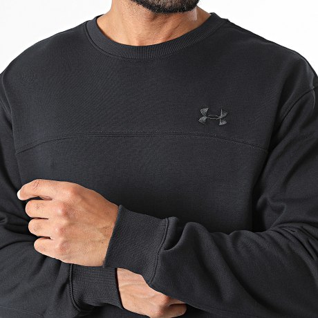 Under Armour - Hoodie Crewneck Rival LW Crew 6009347 Zwart