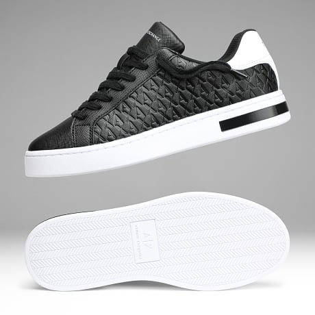 Armani Exchange - Sneakers XM000140-AF11916 Black Optic White