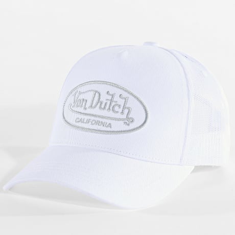 Von Dutch - Casquette Trucker Lof Blanc