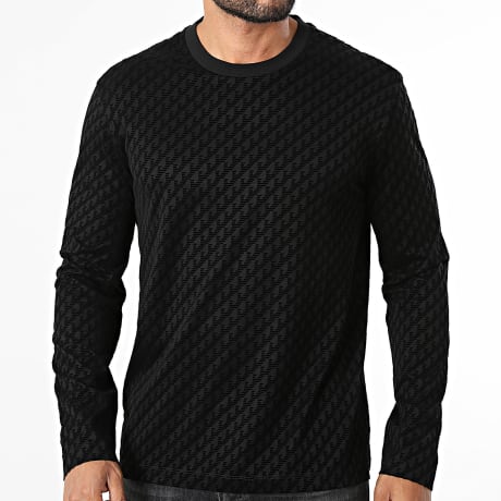 Emporio Armani - Camiseta de manga larga EM007338-AF10017 Negro