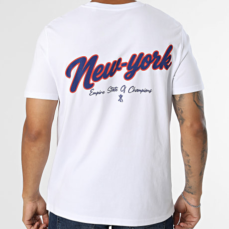 Luxury Lovers - Camiseta Oversize New York Blanco