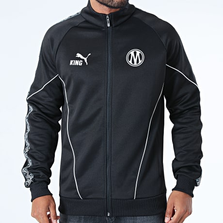 Puma - Jass Met Rits Met Strepen OM King Anthem 786480 Zwart
