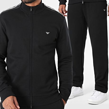 Emporio Armani - Conjunto de chándal EM006961-AF25024 Negro Blanco
