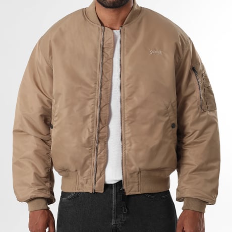Schott NYC - Jacket Bomber Air Force 90 RS Camel