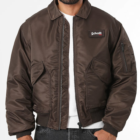 Schott NYC - Bomber Jass 21090RS Bruin