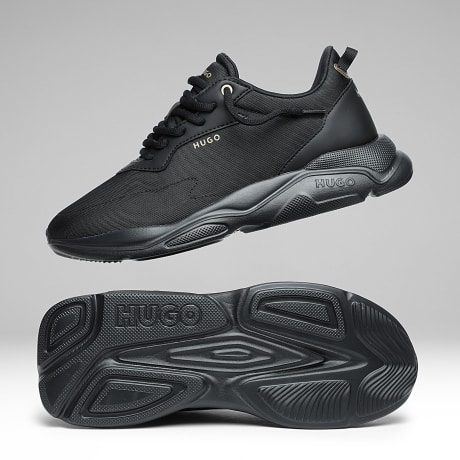 HUGO - Baskets Leon Runner 50567985 Black