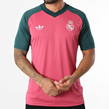 Adidas Originals - Maglia Da Calcio Real Madrid KG1351 Rosa Verde