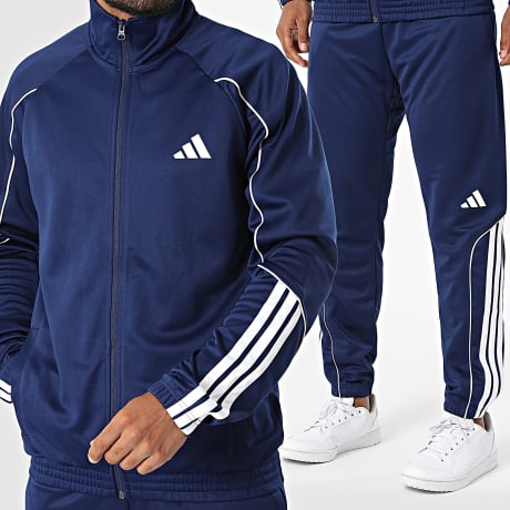 Adidas Sportswear - Ensemble De Survêtement A Bandes Stadium 3 Stripes KS5355 Bleu Marine