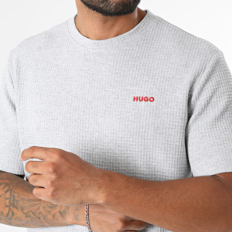 HUGO - Tee Shirt Austin 505320011 Gris Chiné