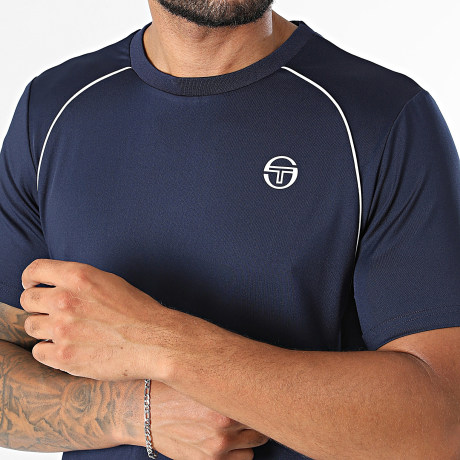 Sergio Tacchini - T-Shirt Grecale 41723 Blu Navy Azzurro