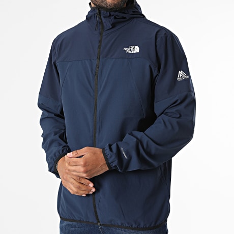 The North Face - Cortavientos con Capucha Transcendent A8G8E Azul Marino Oscuro