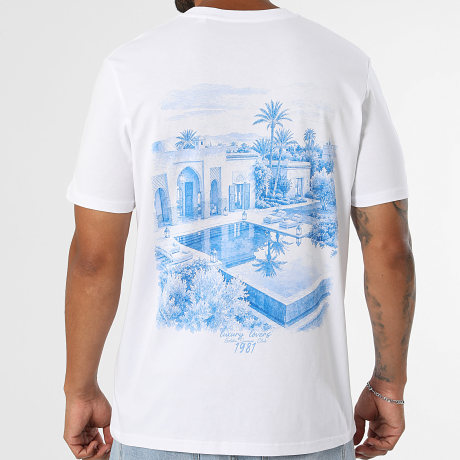 Luxury Lovers - Camiseta Oversize Gsc Morocco Blanco