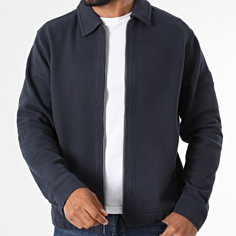 BOSS - Jas met rits Bend 50565604 marineblauw