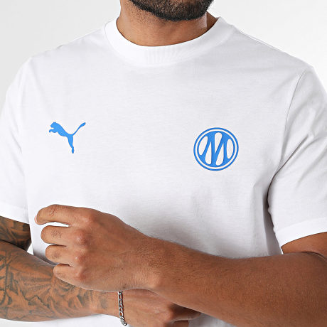 Puma - T-Shirt OM Football Essential 786451 Wit