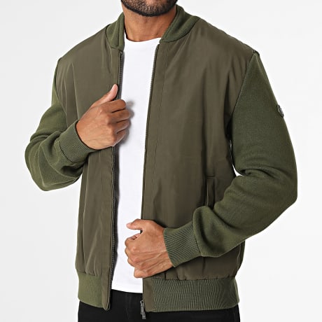 BOSS - Jass Met Rits 50565508 Kaki Groen