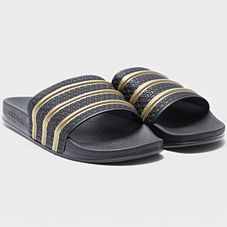 Adidas Originals - Slippers Adilette OG CF KK4872 Zwart Goud Metallic
