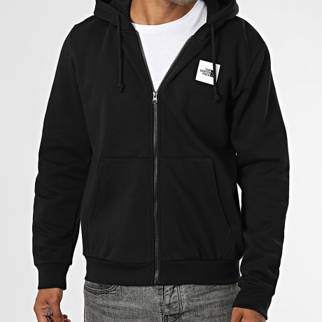 The North Face - Sweat A Capuche Zippée Evo Box A8JAZ Noir