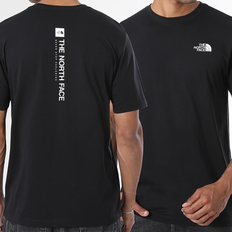 The North Face - Tee Shirt Manches Courtes Vertical A8JPP Noir