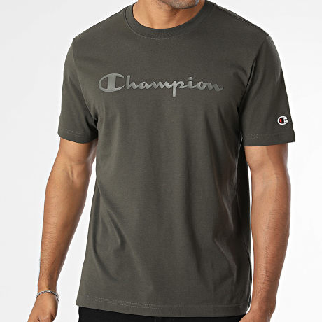 Champion - T-Shirt 222992 Dark Khaki Green