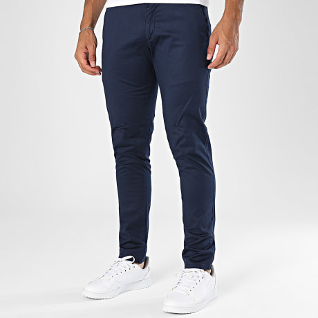Classic Series - Pantalone Chino 697 Blu Navy Scuro