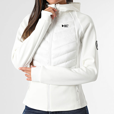 Comme Des Loups - Jacke Mit Kapuze Damen Philadelphia Weiß