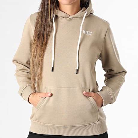 Comme Des Loups - Hoodie Damen Portland Dunkelbeige